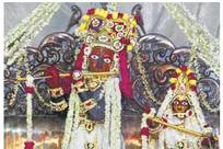 जयपुर: गाेविंददेवजी मंदिर में सजी जलयात्रा झांकी